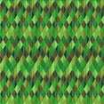 thumbnail image 1 of Ahgly Company Indoor Square Patterned Seaweed Green Area Rugs, 4' Square, 1 of 6