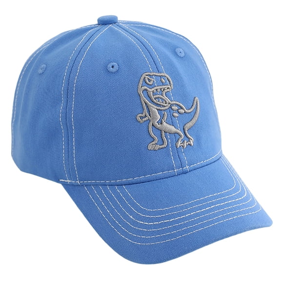 larppty Embroidered Baseball Hats for Boys Girls (Blue,3-8 Years)