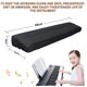 thumbnail image 2 of (61 teclas) Funda protectora para teclado de piano con cierre de cordón, cubierta negra a prueba de polvo para piano digital, para piano digital, Yamaha, Casio, consola JM, 2 of 5