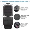 thumbnail image 2 of Car Seat Protector For Child Seats Waterproof Fabric Padded Cover, 2 of 5