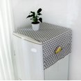thumbnail image 1 of Lavadora de una sola puerta 55-130 Shoufang cubierta pastoral geométrica cubierta del refrigerador gris tambor de una sola puerta lavadora toalla refrigerador cubierta contra el polvo doble apertura, 1 of 2