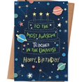 thumbnail image 1 of Tarjeta de cumpleaños HEJOYN Teacher Happy Birthday con sobre, 1 of 7