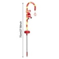 thumbnail image 6 of 2Pcs Solar Candy Cane Lights Christmas Santa Claus Snowman Pathway Lights Waterproof Walkway Stake LED Light for Xmas Garden Decorations, 6 of 8