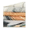 thumbnail image 5 of Unique Loom Outdoor Modern Collection Area Rug - Boho (5' 3" x 8' Rectangle Multi/Black), 5 of 9