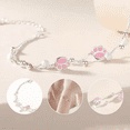 thumbnail image 4 of Pulsera De Garra De Gato En Plata De 925, Regalo Para Mujer Xtellar plateado, 4 of 4
