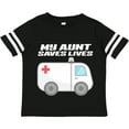 thumbnail image 3 of Inktastic My Aunt Saves Lives- Ambulance Boys or Girls Toddler T-Shirt, 3 of 5