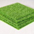 thumbnail image 1 of Jinsinto 5 PCS Mini Artificial Lawn Miniature Square Artificial Turf 15x15cm Synthetic Grass Mat Square Fake Lawn, 1 of 5