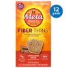 (12 pack) (12 Pack) Metamucil Cinnamon Spice Flavored Fiber Thins Dietary Fiber Supplement with Psyllium Husk, 12 servings