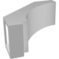 thumbnail image 6 of Ekena Millwork 5"W x 12"D x 12"H Imperial Architectural Grade PVC Knee Brace, 6 of 6