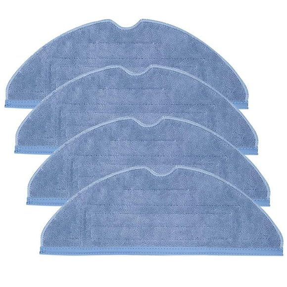 4pcs Vacuum Mop Replacement Pads For T7 T7 Plus S7 Reusable Floor Expert Wet Replacement Microfiber Soft Pad