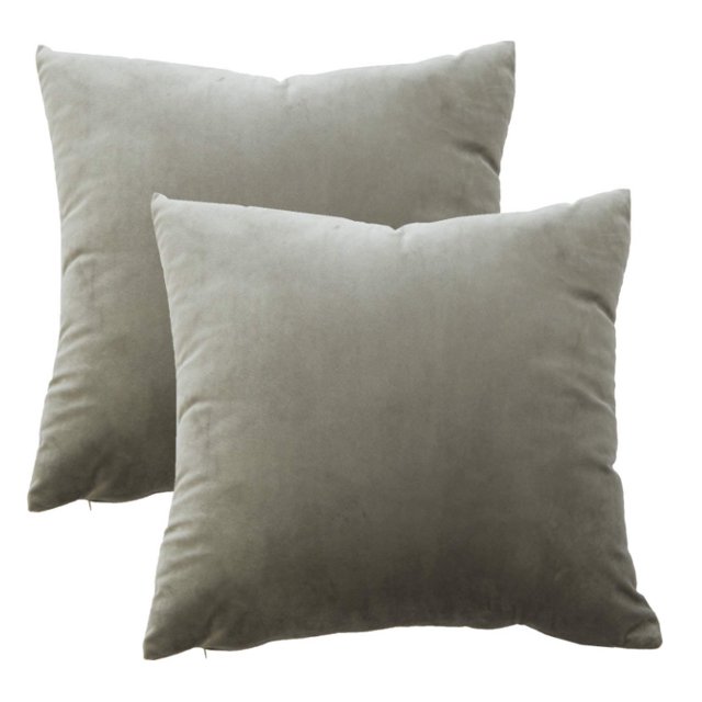 Amazon productos para el hogar terciopelo color sólido funda de almohada terciopelo suave TFixol Funda de almohada