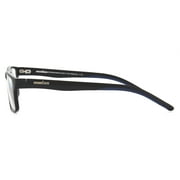 Ironman Rectangle Black Reading Glasses 1.25