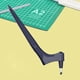 thumbnail image 3 of Cuchillo Herramienta De Corte Artesanal, Cuchilla Para Manualidades Ergonómica, Cortador Giratorio De 360 ​​​​grados Para Corte De Papel DIY, 3 of 8