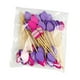 thumbnail image 5 of 100 piezas de adornos de madera para tartas, decoración de comida, sándwiches, brochetas de barbacoa, postres, palillos de frutas para bodas, Pascua, fiestas de verano Huevo, 5 of 9