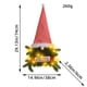 thumbnail image 3 of Teissuly Glowing Christmas Wreath Hanging Upside Down Tree Stripe High Hat Santa Claus Pendant Christmas Tree Door Hanging Teissuly WER202310060270, 3 of 9