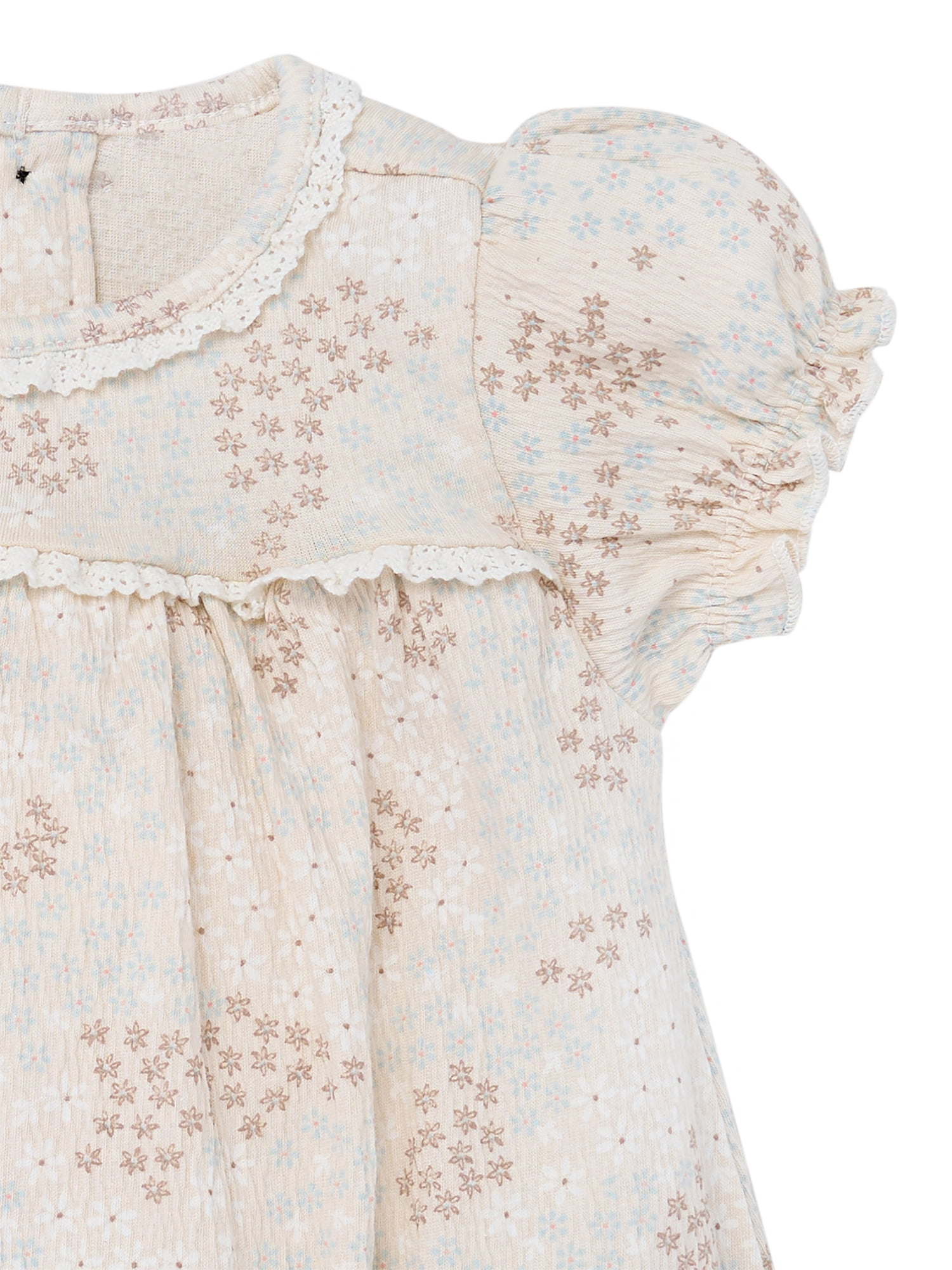 Modern Moments by Gerber Baby Girl Bubble Romper, Sizes 0/3 Months - 24 Months