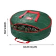 thumbnail image 3 of Sacs de Rangement pour Sapins de Noël Sacs de Rangement pour Sapins de Noël Imperméables et Résistants aux Insectes Sacs de Rangement pour la Poussière de Noël, 3 of 3