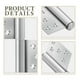 thumbnail image 5 of par de bisagras elevables Bisagras de acero inoxidable Bisagras desmontables Bisagras para puertas domésticas, 5 of 7