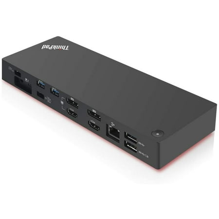Lenovo ThinkPad Thunderbolt 3 Dock Gen 2 135W (40AN0135US) Dual UHD 4K ...
