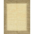 thumbnail image 1 of Ahgly Company Machine Washable Indoor Rectangle Abstract Mustard Yellow Area Rugs, 7' x 10', 1 of 7