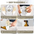 thumbnail image 6 of Sheep Hoodie Sunglasses LED Desk Lamp Table Lamp USB Bedside Nightstand Small Lamp for Bedroom Living Room Kids Room, 6 of 8