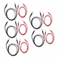 thumbnail image 3 of Bananas Plug Testing Cable Brass PA 5 Sets 30Vac 60Vdc Maximum 19A Banana Test Lead  for Electronics ANGGREK Otros, 3 of 8
