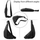 thumbnail image 5 of Men's Chest Backpack Waterproof Travel Large Capacity Chest Bag Single Shoulder Diagonal Chest Bag-yvan, 5 of 5