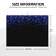 thumbnail image 2 of Fotbe Black Blue Glitter Sparkles Alfombrilla de Secado para Cocina con Estampado, 18x24 Pulgadas, 2 of 7
