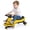 Yellow, variant on Gymax High Bounce Wiggle Car for Kids Swing Car Indoors & Outdoors for Toddlers Kids Yellow