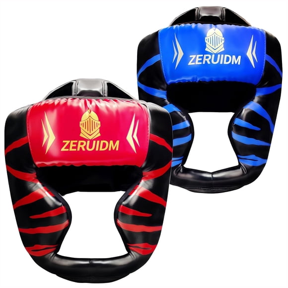 Casco de Boxeo ZERUIDM 2-Pack para Entrenamiento y Sparring MMA