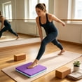 thumbnail image 2 of Balance Pad,Thick High-Density Foam Non-Slip Cushioning Support Yoga Mat for Home Gym Workout Yoga Studio 13x15.7x1.9 Inch, 2 of 6
