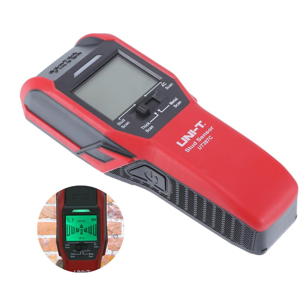 Stud Finder Sensor Multifunctional Wall Detector with LCD Display and Sound Warning Beam Stud