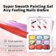 thumbnail image 4 of Gel de uñas Karroy Sponge Pat Pat, 9 colores degradados, 4 of 6