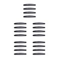 thumbnail image 2 of sweethay 4 unids/pack, tira anticolisión para coche, Protector de puerta de coche, pegatina antiarañazos, borde de puerta, moldura de estilismo Type2 NO2 sweethay CBP136585, 2 of 4