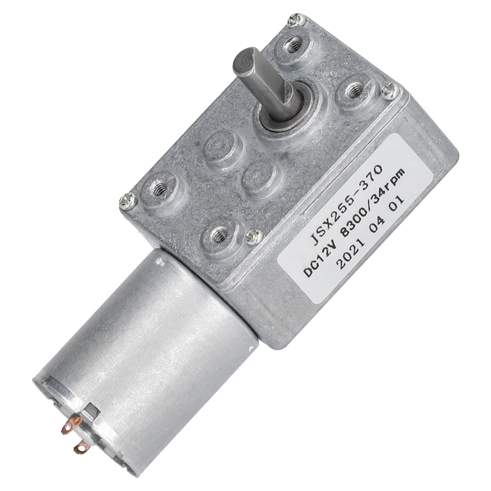 34rpm Geared Motor, Rated Current DC Motor 300mA For Window Openers For