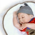 thumbnail image 3 of GoDecor 23" Full Body Silicone Reborn Baby Doll Réaliste Nouveau-né Garçon, 3 of 5