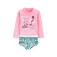 thumbnail image 1 of Simple Joys by Carter's Maillot Dermoprotecteur 2 Pcs pour Filles Tout-Petits, 1 of 2