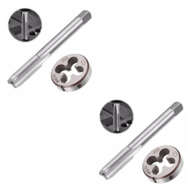 Ruiboury 2pack/lot HSS Made And Die Set Rustproof And Impact-resistant Anti-corrosion m10 2Set