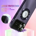 thumbnail image 2 of for iPhone 14 Pro Max Case 【Support for Magsafe】 Logo View Magnetic Plating Luxury Elegant Case New Camera Lens Protection Shockproof Corner Back Cover -Purple, 2 of 12