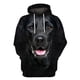 thumbnail image 4 of Sudadera con capucha para hombre y mujer, con estampado 3D de perro divertido, ropa de calle con gráfico de animales, ropa informal de uso diario con capucha para el hogar y bolsillo, 4 of 5