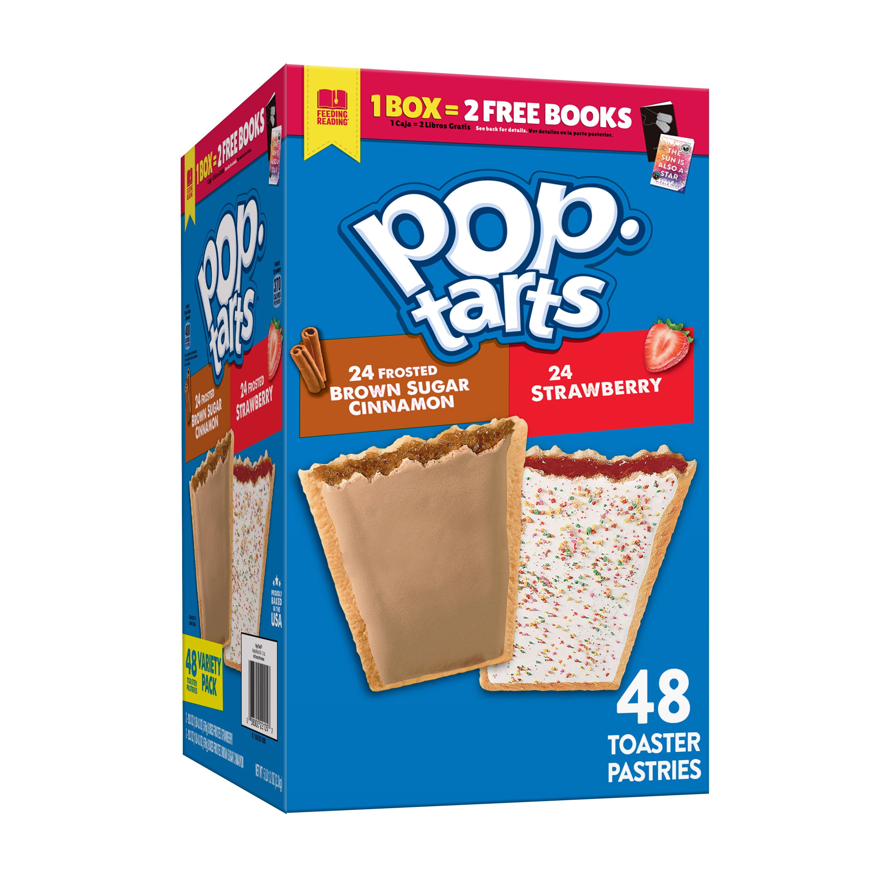 PopTarts Toaster Pastries, Breakfast Foods, Variety Pack, 81.2oz Box