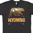 thumbnail image 4 of Inktastic Wyoming Vacation Bear Silhouette T-Shirt, 4 of 5