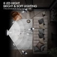thumbnail image 5 of LINLIN Sensor Lights Rechargeable Wireless Wall LED Night Lamps Auto/On/Off, Stairs Living Room Corridors Closet Kitchen Under Cabinets, 5 of 8