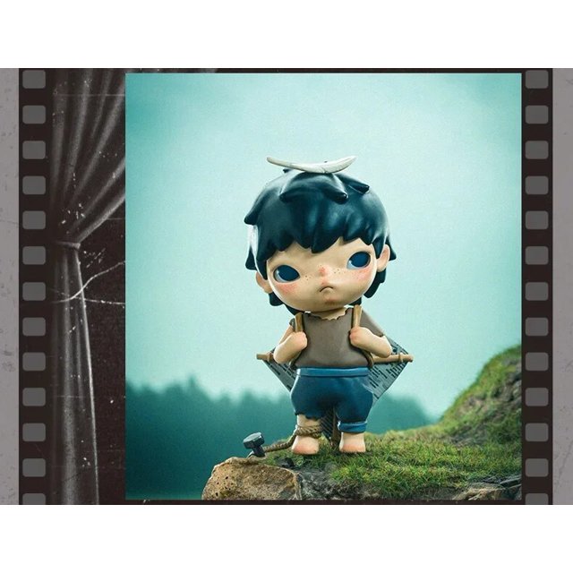 Caja ciega de la serie Hirono Mime, caja sorpresa Original de Popmart Kawaii, figura misteriosa de Anime de acción, juguetes, Caixas Supresas, regalo de cumpleaños
