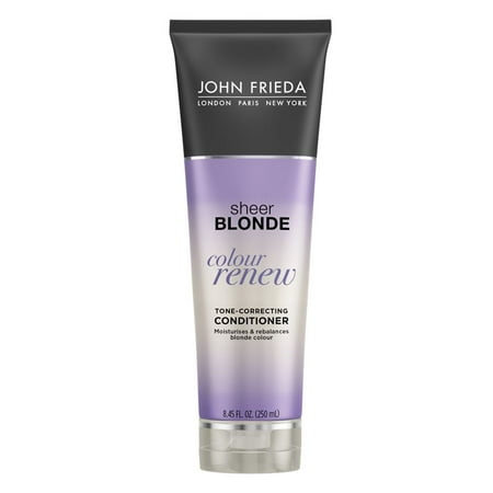John Frieda Sheer Blonde Colour Renew Tone-Correcting Conditioner, 8.45 Fl