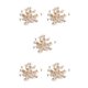 thumbnail image 1 of Respaldos de pendientes Jumpingount 100 pares con tapones de goma de almohadilla y ganchos de repuesto CBP202609, 1 of 4