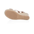 thumbnail image 5 of Womens Steve Madden Valery Platform Wedge Sandals, Cognac, 5 of 5