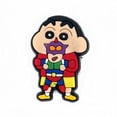 thumbnail image 4 of 10pcs Crayon Shin-chan Shoe Charms - Anime Clog Decorations, Detachable Buckles, 4 of 5
