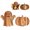Ghost+pumpkin, variant on Halloween Wooden Serving Board – Ghost & Pumpkin Shaped Charcuterie Trays, Halloween Kitchen Pumpkin Decor Wood Cutting Boards