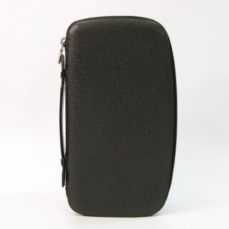 Louis Vuitton Taiga Travel Case Organizer Atoll M30652 Men's Taiga Leather  Long Wallet (bi-fold) Ardoise